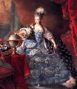 Portrait of Marie-Antoinette of Austria Jean Baptiste Gautier Dagoty